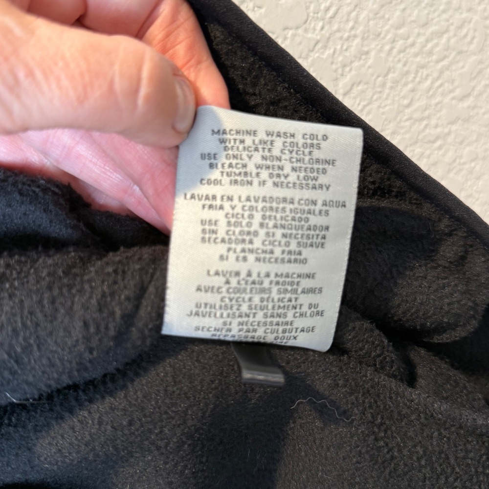 Levi's Mens Black Full Zip Fleece Hoodie Jacket with Pockets Size L - Picture 5 of 8